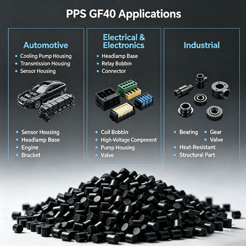 Eget repugnans mutatio plastic PPS GF40 pro Automotive